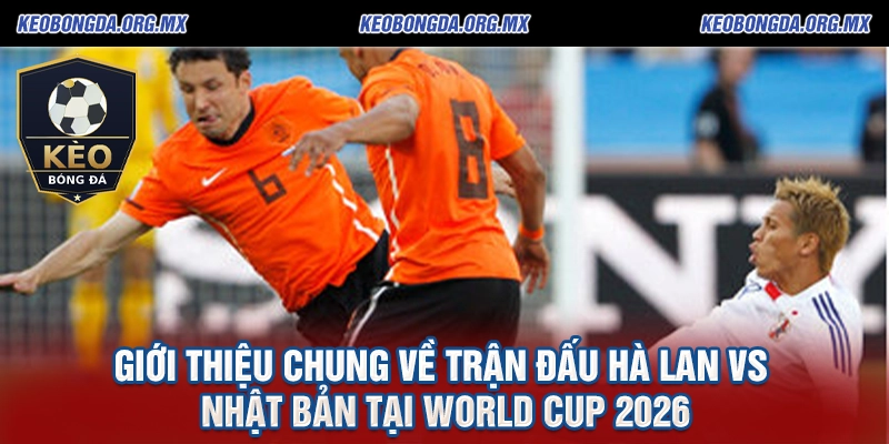 Giới thiệu chung về trận đấu Hà Lan vs Nhật Bản tại World Cup 2026